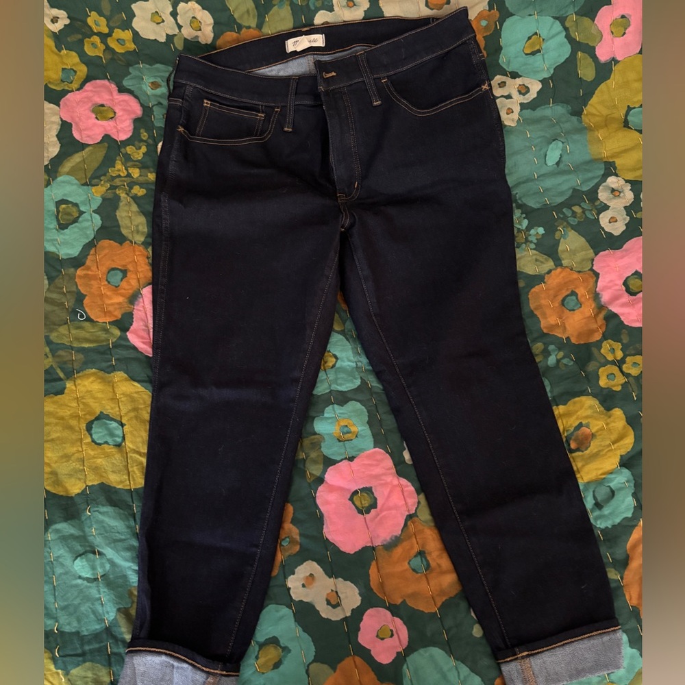 Madewell Dark Indigo Jeans